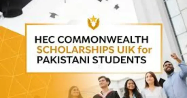 Commonwealth Scholarship for Pakistani Students-Study in UK